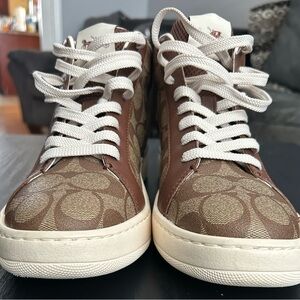 Women’s Coach Clip High Top size 10